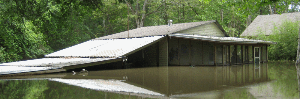 Housing and Other Facilities Were Flooded at Cache River National Wildlife Refuge.